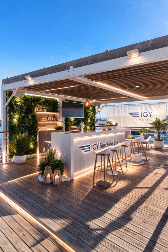 sonorisation marina IGY Sète Multizone ambiance sonore haut de gamme